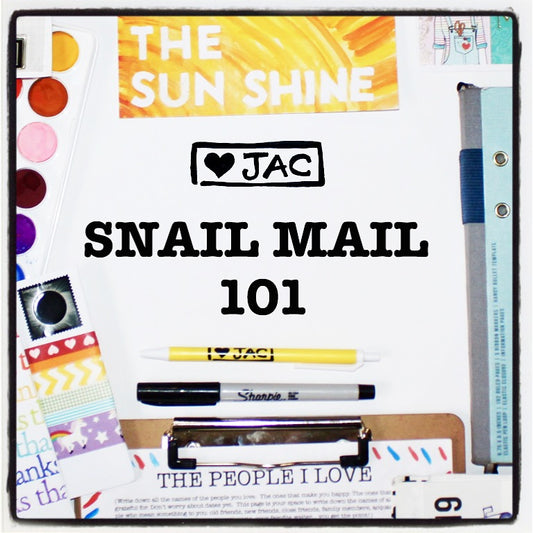 SNAIL MAIL 101: Get Organized and Send Mail