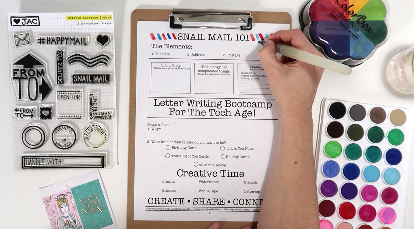 Snail Mail 101 Workbook