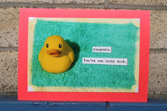 Congrats!  You're one lucky duck.
